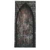 7 Ft. 2 1/2" Scary Closed Wooden Castle Door Curtain Halloween Decoration - 2 of 2