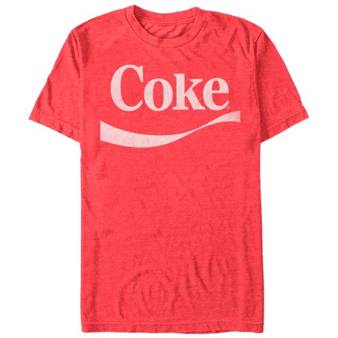 Skov spansk Stilk Men's Coca Cola Simple Logo T-shirt : Target