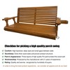 Fortune Candy Porch Swing 2-Seater for Outdoor Patio Garden Yard - 4 of 4
