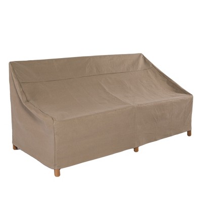 79"W Essential Patio Sofa Cover Cafe Latte - Classic Accessories