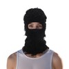 Unique Bargains Warm Knitting Face Mask 1 Pc - 4 of 4