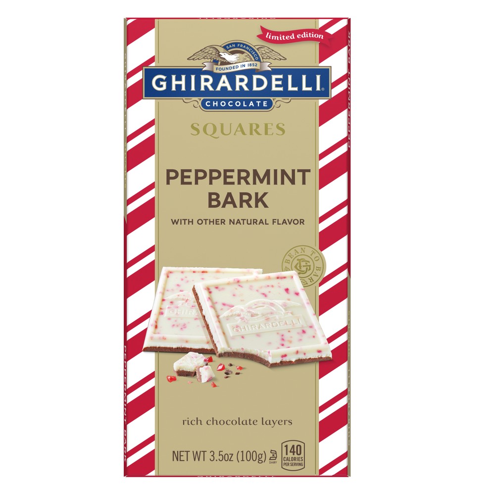 UPC 747599614224 product image for Ghirardelli Holiday Peppermint Bark Bar - 3.5oz | upcitemdb.com