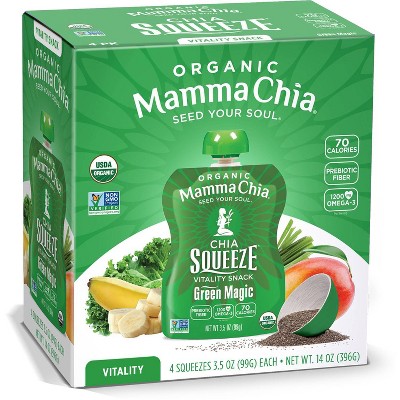 Mamma Chia Fruit Green Magic - 14oz