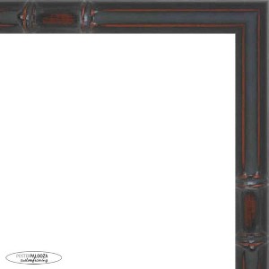 PosterPalooza | 5x7 Bamboo Picture Frame, UV Acrylic, 4 Finishes - Brown, Black, Gold, and Natural - 1 of 4