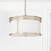 Capital Lighting Isabella 4 - Light Semi-Flush Mount in  Winter Gold - 4 of 4