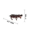 Collectible Wildlife Gifts | Hippo, Hippopotamus, Hand Painted, Plastic Toy Animal,  Gift, Realistic Figure,  Model,    2 1/2 Inches.  F1030 B307 - 3 of 4