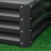 Resenkos Patio Planting Bed, Raised Garden Bed,2-Piece Raised Garden Bed with Legs, Self-Watering Planter Box Raised Bed, - 2 of 4