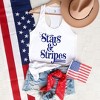 Simply Sage Market Women's Stars and Stripes Retro Racerback Tank - 3 of 4