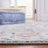 Blair Washable BLR212 Power Loomed Machine Washable Area Rug - Beige/Blue - 6'7"x6'7" - Safavieh. - 3 of 4