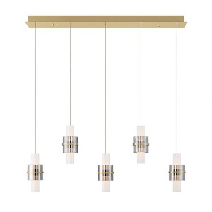 Eurofase Lighting Rola 10 - Light Pendant in  Brushed Gold - 1 of 4