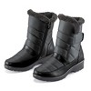 Collections Etc Warm Faux Fur Trimmed Calf-High Boots with Ice Grippers - 2 of 4