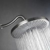 ChicFurnit Showerheads Rainfall Shower Head with Handheld Spray Combo Extention Arm High Pressure Showerheads for Bathroom, Silver, 30.3"*15"*3.9" - 2 of 4