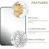 Kumasinova 24x32 Inch Rectangular Wall Mirror,Bathroom Mirror with Anti-Rust Aluminum Frame,Vanity Mirror for Bathroom,Bedroom,Living Room - 4 of 4