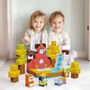 PICASSO-TILES 92 pcs Magnetic Tiles, Fall Autumn Harvesting Theme, Educational Building Blocks, STEM Toy for Kids - 2 of 4