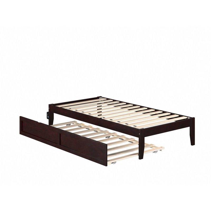Colorado Bed with Twin Trundle Espresso - AFI, 1 of 8