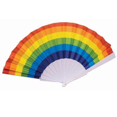 Forum Novelties Rainbow Fan One Size