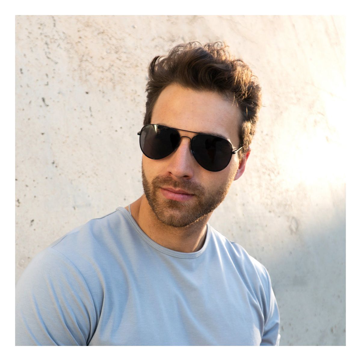 WMP Eyewear Classic Pilot Style Polarized Aviator Sunglasses - thumbnail 3