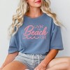 Simply Sage Market Women's Livin' The Beach Life Short Sleeve Garment Dyed Tee - 2 of 2