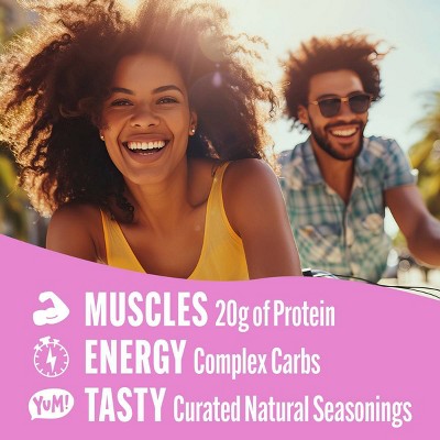 Lenny & Larry's FITZELS Everything Bagel- High Protein Pretzels - Plant Based Protein - 20g Protein - 3oz/8pk