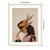 Amanti Art Brunette by Emel Tunaboylu Wood Framed Wall Art Print - 4 of 4