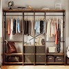 Vtec Trading Vintage Brown Heavy-Duty Wardrobe Rack - 2 of 3