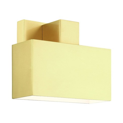 Livex Lighting Lynx 1 - Light Wall Light in  Satin Brass - image 1 of 2