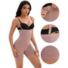 INSPIRE CHIC Women's Cami Convertible Straps Tummy Control Front Hook Closure Butt Lifter Thigh Slimmers Body Shapers - 3 of 4