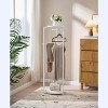 Kings Brand Furniture Suit Valet Stand – Coat Rack with Rods, Storage Trays & Hanger, Freestanding Organizer for Bedrooms & Entryways - 2 of 4
