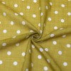 INSPIRE CHIC Women's Polka Dots Blended Cotton Small Square Scarf 1Pc - 4 of 4