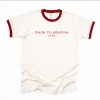 Simply Sage Market Made In America 1776 Ringer Tee - XL - Vintage Red - 2 of 4
