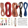 BOSS Audio Systems R1004 Riot 400W 4-Channel Class A/B 2 Ohm Stable Full Range Car Audio High Power Amplifier with 8 Gauge Amp Installation Wiring Kit - 3 of 4