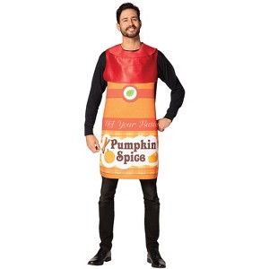 Adults Pumpkin Spice Seasoning Costume - 1 of 2