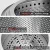 19" Smokeless Fire Pit,Stainless Steel Outdoor Fireplaces with Protective Cover - 3 of 4