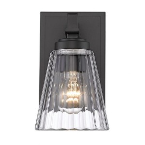 Z-Lite Lyna 1 - Light Sconce in  Matte Black - 1 of 4