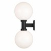 Z-Lite Laurent 2 - Light Wall Light in  Black - 3 of 4