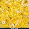John Bead Czech Glass Seed Beads Bag Arts & Crafts Embellishments Yellow Assorted Mix 50 Grams - 3 of 4