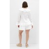 Women's Plus Size Sara Top - ivory | CITY CHIC - 4 of 4