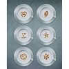 Aerolatte Cappuccino Coffee Art Stencils with Storage Tin, Set of 6 - 3 of 4
