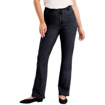 June + Vie by Roaman's Women's Plus Size June Fit Bootcut Jeans