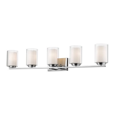 chrome candle sconces