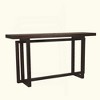 KIGFTSOD 59" Narrow Console Table - MDF Entryway Sofa Table for Hallway, Living Room, Foyer with Space-Saving Design - 3 of 4