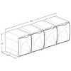 Azar Displays White Stackable Tilt Bin Counter Organizers - 3 of 4