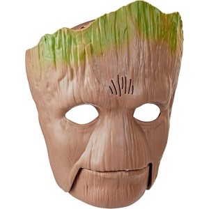 Marvel Guardians of The Galaxy Vol.3 Groot Role Play Mask– 15 Phrases, Chin-Activated Jaw, Dress-Up Roleplay - 1 of 4