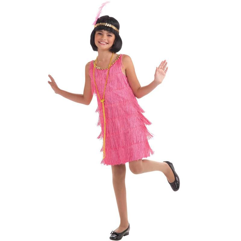 Forum Novelties Little Miss Flapper Child Costume (S), Small, 1 of 2