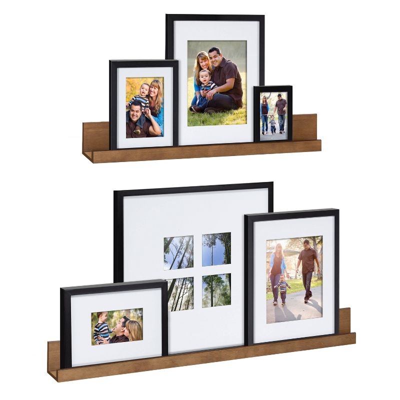 8pc Gallery Frame Box Set Rustic Brown - Kate &#38; Laurel All Things Decor, 3 of 10