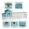 ORRD Wooden Chicken Coop with Nesting Box, Free-Range Door & Sliding Tray, Large Outdoor Poultry Cage - 4 of 4