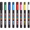 Uni Posca 8pk Pc-5m Water Based Paint Markers Medium Point 1.8-2.5mm In  Assorted Colors : Target