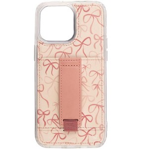 Walli Cases Rosy Ribbons Phone Case with Wallet and Finger Strap - 1 of 4