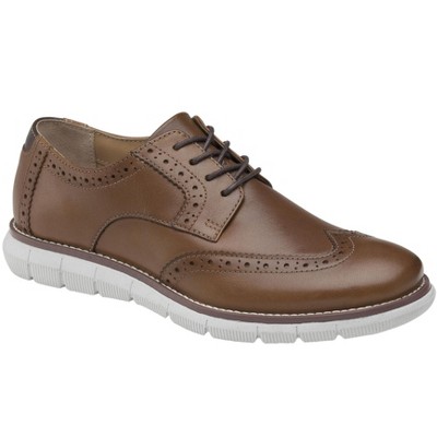 Johnston & Murphy Big Kid Holden Wingtip Boys Dress Casual Lace-Up Shoe