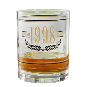 Personalization Mall Aged To Perfection Personalized Birth Year Whiskey Glass - 1 of 1